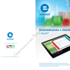 Książka: Doświadczenia z chemii do Laboratoriów Einstein