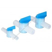 Zawór odcinający do węży - 13mm, kran PP, kluczyk HDPE