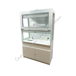 Dygestorium szczelinowe - system wentylacji oparty na podwójnej ścianie tylnej