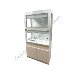 Dygestorium mini szerokość 800mm - obserwacja doświadczeń z boku lub za nauczycielem