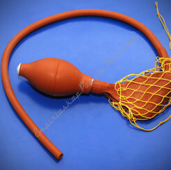 Gruszka do biuret z balonikiem i oplotem