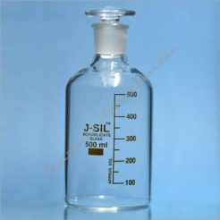 Butelka ze skalą i korkiem (szlif) 50ml