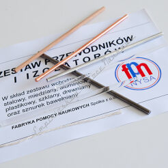 Zestaw przewodników i izolatorów