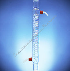 Chłodnica spiralna bez szlifu, króciec PP, 400mm