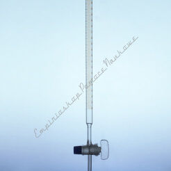 Biureta prosta, kran szklany, 25 ml 