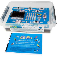 El-Go edu1+Solar - Elgo zestaw edukacyjny do nauki elektroniki - rozszerzony