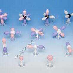 Zestaw orbitali atomowych - 14 sztuk