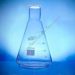 Kolba stożkowa Erlenmeyera z wąską szyją 50 ml