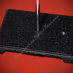 Żeliwna podstawa statywu 300x180 wraz z prętem fi 10 h 1000