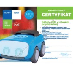 Certyfikowane szkolenie – Roboty INDI w edukacji przedszkolnej+ Zestaw Rozszerzony z INDI