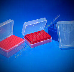 Pudełko na końcówki do pipet 200-100 ul (100 miejsc)