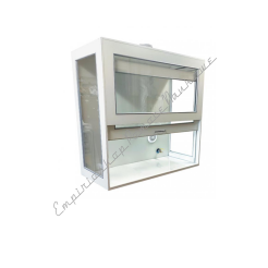 Dygestorium nastołowe - obserwacja doświadczeń z przodu i z tyłu