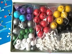 Zestaw do budowy modeli cząsteczek (duży) - duże kulki