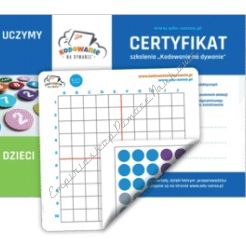 Certyfikowane szkolenie - Kodowanie na dywanie w edukacji przedszkolnej/wczesnoszkolnejz Anną Świć + Zestaw Rozszerzony z matą