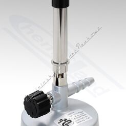 palnik Bunsena z zaworem -gaz sieciowy - Niemcy D I N DVGW-Reg. - Nr. NG-2211AN0134 h-155mm