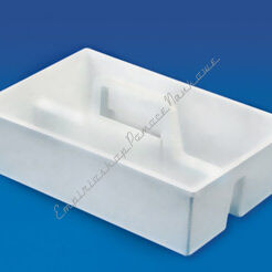 Kuweta laboratoryjna z PP z rączką 380x240x115 mm NOSIDŁO