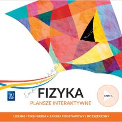Fizyka. Plansze interaktywne. Szkoła ponadpodstawowa - cz. I