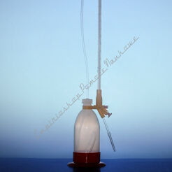 Biureta Schillinga 5 ml mocowana na butelce z polipropylenu 500 ml