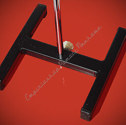 Żeliwna podstawa statywu w kształcie litery H 200x200 wraz z prętem